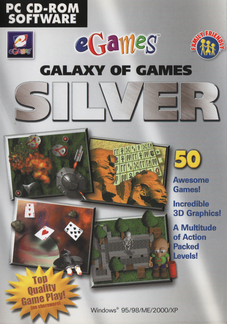 Galaxy of Games Silver (eGames) (2001) PC USED
