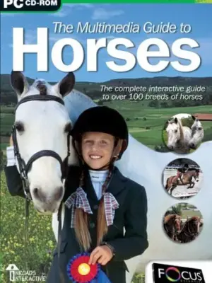 The Multimedia Guide To Horses - PC CD ROM WINDOWS USED