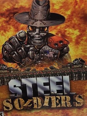 STEEEL SOLDIERS BIG BOX NTSC PC GAME BIG BOX COMPLETE USED