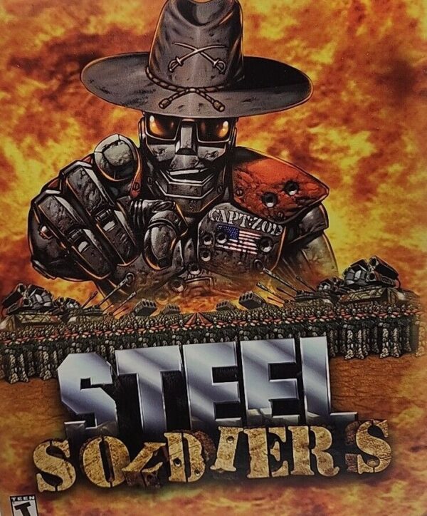 STEEEL SOLDIERS BIG BOX NTSC PC GAME BIG BOX COMPLETE USED