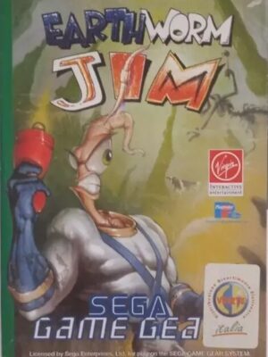 Earthworm Jim Sega Game Gear PAL COMPLETE TORN BOX