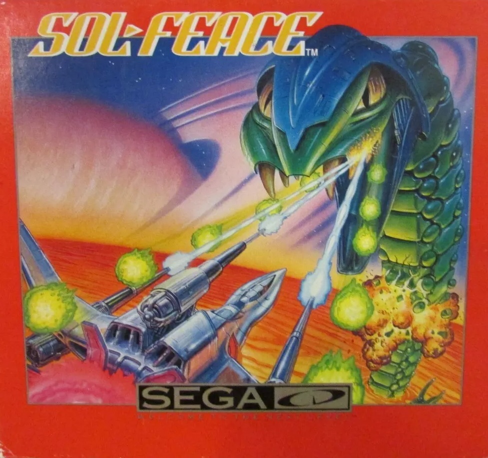 Sol-Feace (Sega CD, 1992) No Manual USED