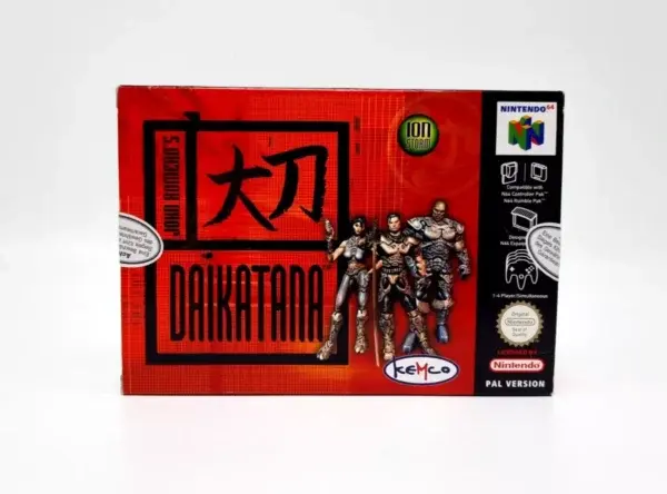 Nintendo 64 (N64) John Romero's: Daikatana NORTEC SEALED NEW