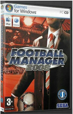 Football Manager 2008 PC Game NEW