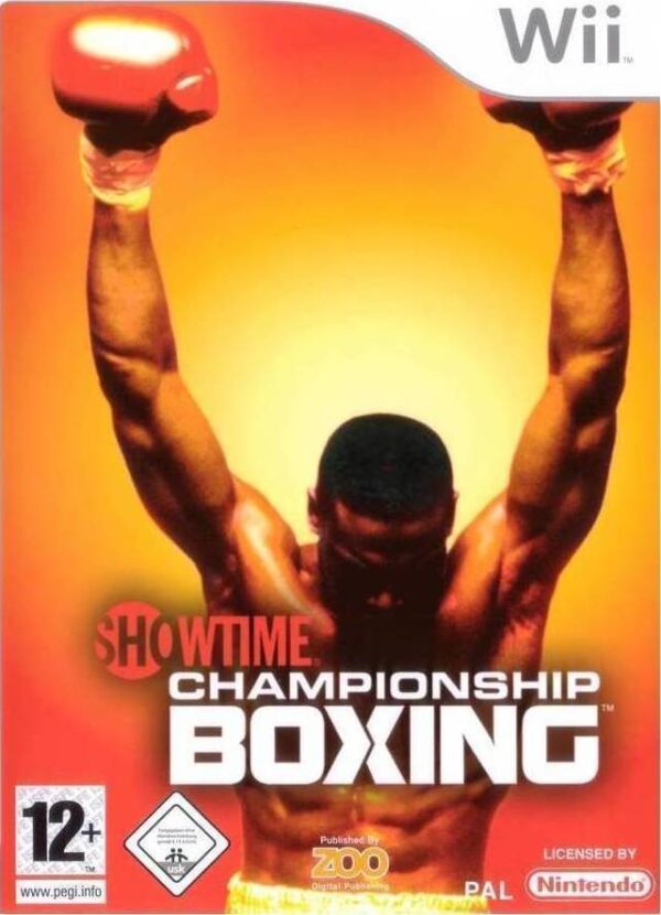 Showtime Championship Boxing WII USED