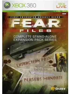 F.E.A.R. FILES XBOX 360 USED NO MANUAL