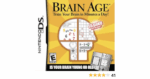 Brain Age Train Your Brain in Minutes a Day! Nintendo DS NEW