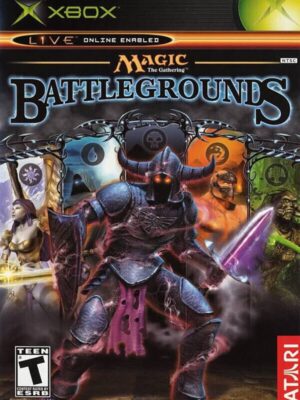 Magic The Gathering Battleground Xbox USED DAMAGED COVER