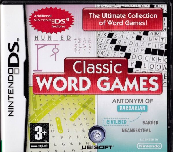 Classic Word Games DS USED