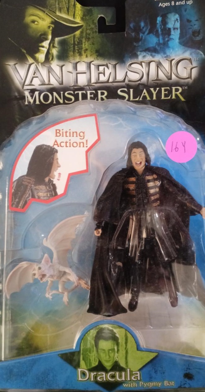 2004 Van Helsing Monster Slayer Dracula with Pygmy Bat jakks 5" Figure