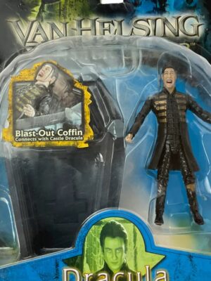 2004 JAKKS Pacific - Van Helsing - Dracula With Coffin Playset