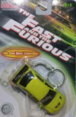 2004 Racing Champions 1:64 Die Cast Fast & The Furious 1995 MITSUBISHI ECLIPSE LANCE EVO KEYCHAIN