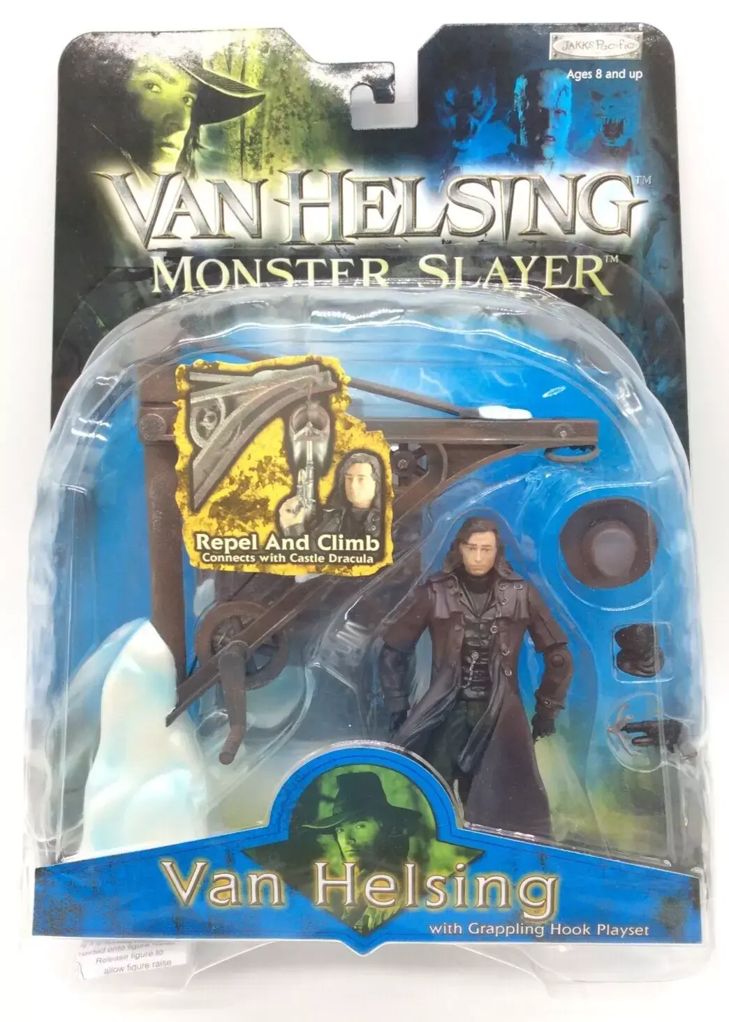 JAKKS Van Helsing Monster Slayer: VAN HELSING W/ GRAPPLING HOOK - 2004