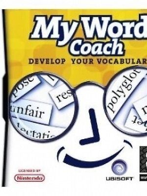 My Word Coach DEVELOP YOUR VOCABULARY DS NEW