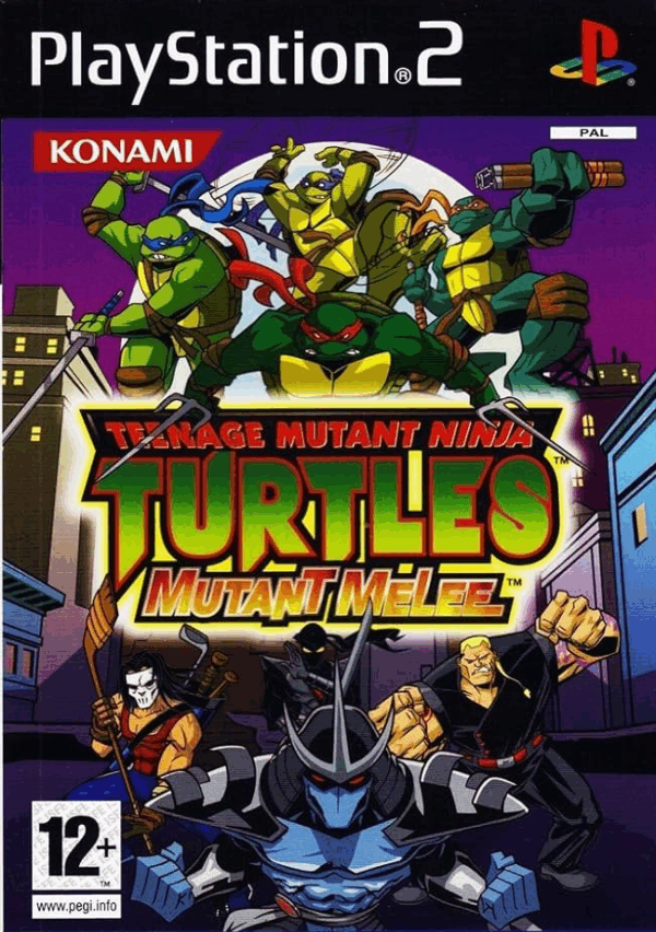Teenage Mutant Ninja Turtles: Mutant Melee PS2 USED