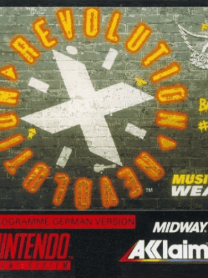 Revolution X SNES USED CIB