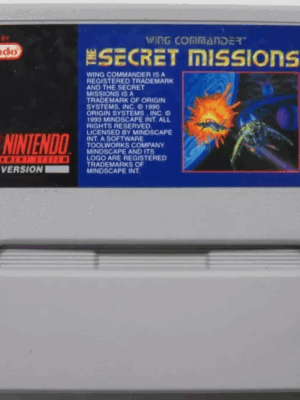Wing Commander: The Secret Missions SNES USED CARTRIDGE ONLY