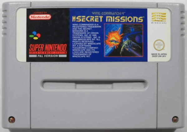 Wing Commander: The Secret Missions SNES USED CARTRIDGE ONLY