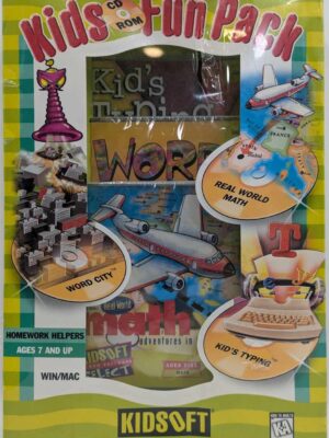 Kids Fun Pack CD-ROM PC Game NEW