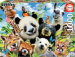 Puzzle Llama Drama Selfie 2D 1000 Κομμάτια 18117