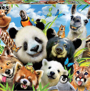 Puzzle Llama Drama Selfie 2D 1000 Κομμάτια 18117