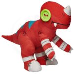 2017 Blizzard World Of Warcraft Raptor Battle Pet Plushie Button Eye Plush