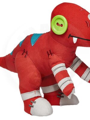 2017 Blizzard World Of Warcraft Raptor Battle Pet Plushie Button Eye Plush