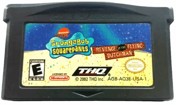 SpongeBob SquarePants Revenge Flying Dutchman Game Boy Advanced USED CARTRIDGE ONLY