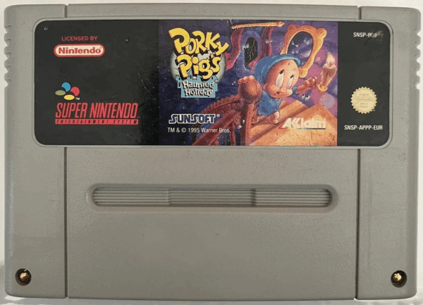 Porky Pig's Haunted Holiday SNES USED CARTRIDGE ONLY