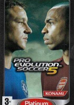 Pro Evolution Soccer 5 Platinum PSP USED