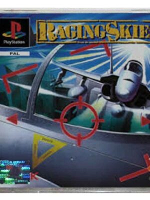 Raging Skies PS1  USED NO MANUAL