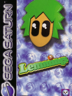 3D Lemmings - Sega Saturn USED DISC ONLY