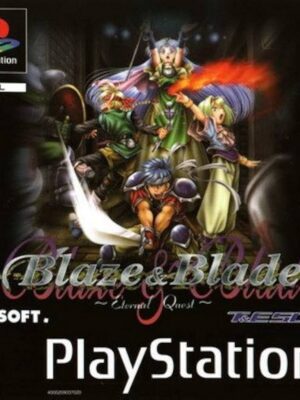 Blaze & Blade PS1 Playstation USED NO MANUAL