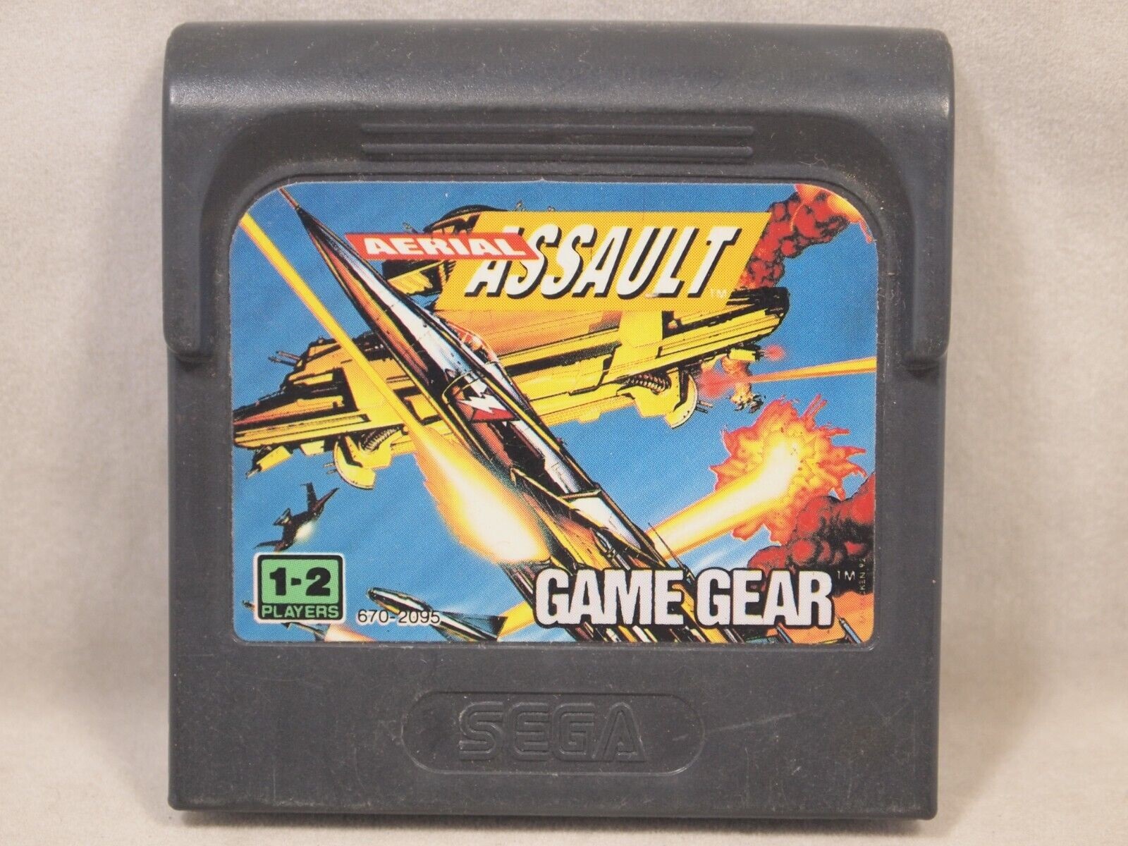 AERIAL ASSAULT SEGA GAME GEAR PAL USED CARTRIDGE ONLY (Copy)