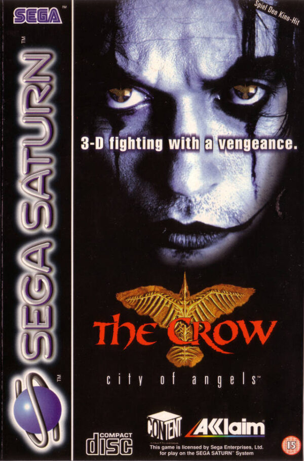 The Crow: City of Angels Sega Saturn USED