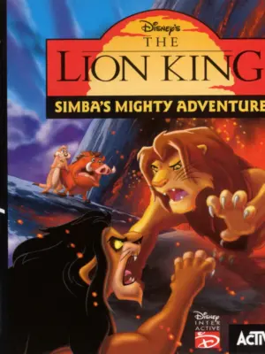 The Lion King: Simba's Mighty Adventure PLAYSTATION 1 PS1 USED DISC ONLY