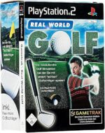 Real World Golf Game & Club Gametrack Compatible Playstation 2 Two PS2 USED