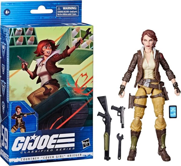 G.I. Joe - Courtney "Cover Girl" Krieger Classified Series 6” Scale Action Figure by Hasbro