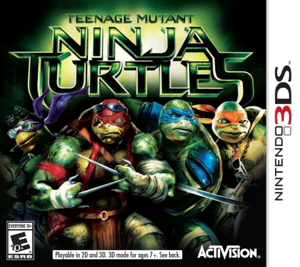 Teenage Mutant Ninja Turtles 3DS USED