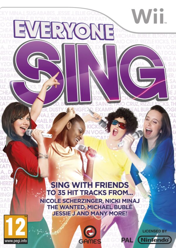 Everyone Sing Wii USED