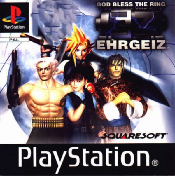 Ehrgeiz PS1 Playstation USED NO MANUAL