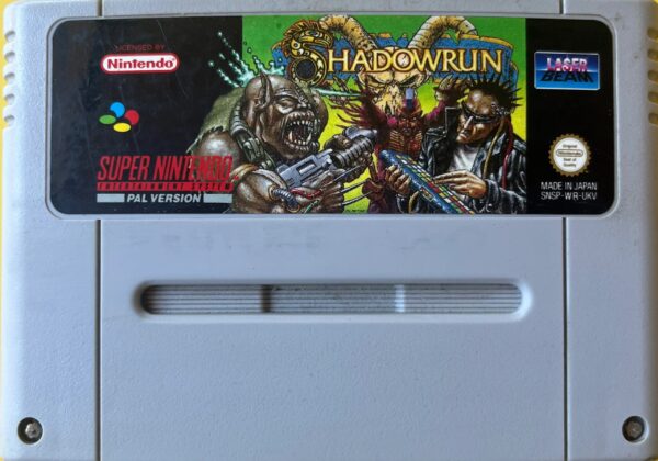 SNES - SHADOWRUN for Super Nintendo USED CARTRIDGE ONLY