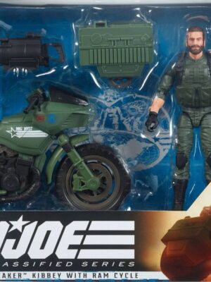 GI Joe: Classified Series - Alvin Breaker Kibbey with Ram Cycle Action Figure (15cm)