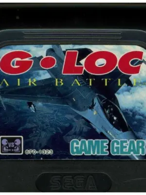 G LOC AIR BATTLE SEGA GAME GEAR PAL USED CARTRIDGE ONLY