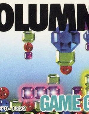 COLUMNS SEGA GAME GEAR PAL USED CARTRIDGE ONLY