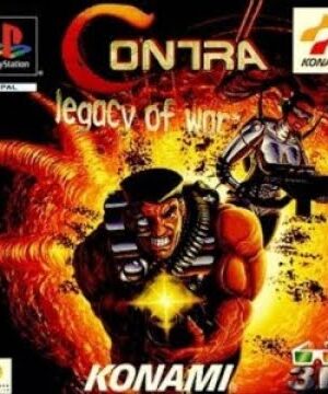 Contra Legacy Of War - PS1 Playstation USED DISC ONLY