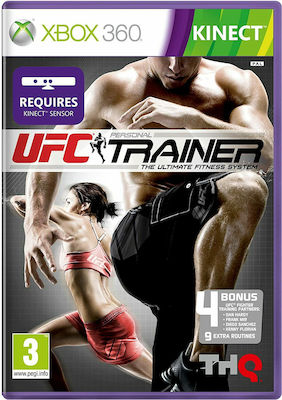 UFC TRAINER KINECT XBOX 360 X360 USED