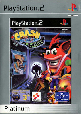 Crash Bandicoot The Wrath of Cortex Platinum PS2 NEW SEALED