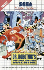 Dr. Robotnik's Mean Bean Machine Sega Master System USED CIB