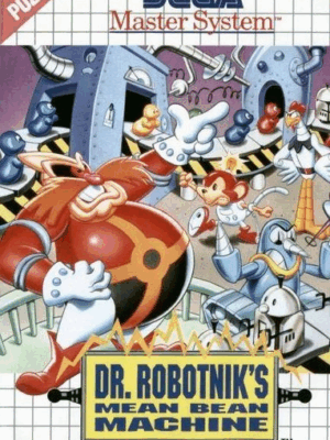 Dr. Robotnik's Mean Bean Machine Sega Master System USED CIB